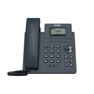 Teléfono IP Empresarial Yealink SIP T30P con 1 Línea SIP y
