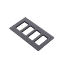 PLACA DE PARED 4 ESPACIOS
