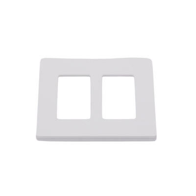 Tapa Color Blanco Satin Snow para interruptor o dimmer