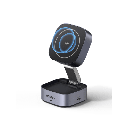 Cargador Inalámbrico 2 en 1 / Qi 2 15W / Base Auriculares