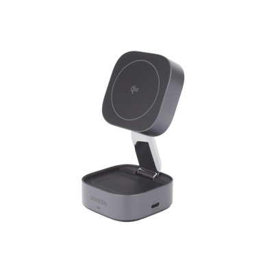 Cargador Inalámbrico 2 en 1 / Qi 2 15W / Base Auriculares