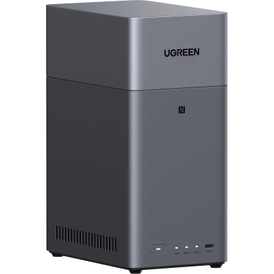 NAS de 2 Bahías / Procesador RK3576 / 4 GB DDR5 / HDMI 4K /