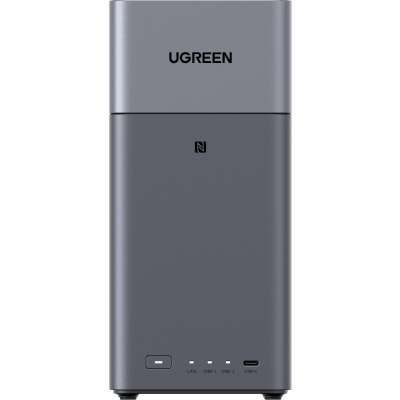 NAS de 2 Bahías / Procesador RK3576 / 4 GB DDR5 / HDMI 4K /