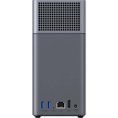 NAS de 2 Bahías / Procesador RK3576 / 4 GB DDR5 / HDMI 4K /