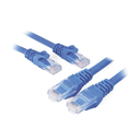 Cable de Parcheo UTP Cat6 / 1m (3.28 ft) / Azul / 26AWG CCA