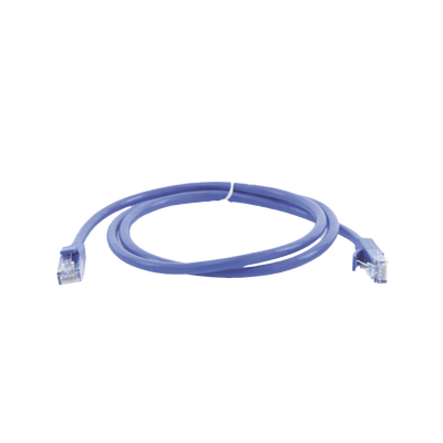 Cable de Parcheo UTP Cat6 / 1m (3.28 ft) / Azul / 26AWG CCA