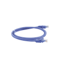 Cable de Parcheo UTP Cat6 / 1m (3.28 ft) / Azul / 26AWG CCA