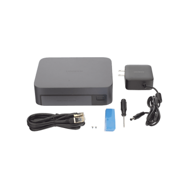 NAS Compacto / 4 Ranuras SSD M.2 NVMe PCIe 4.0 y 3.0 / Intel