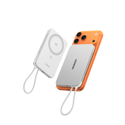 Banco de Energía / 10000 mAh / 30W USB-C PD+PPS / Cable