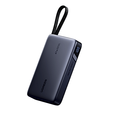Power Bank / 20000mAh 72Wh / Salida 67W USB-C / PPS 5-21V