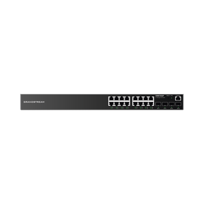 Switch Gigabit PoE+ Administrable / 16 puertos 10/100/1000