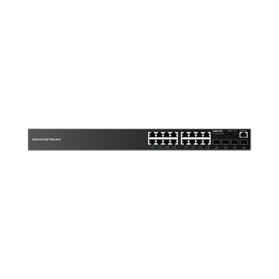 Switch Gigabit Administrable / 16 puertos 10/100/1000 Mbps +