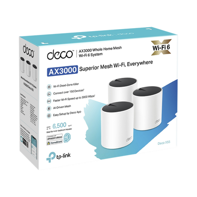 Kit 3 Routers Inalámbricos MESH Interior para Hogar / Doble