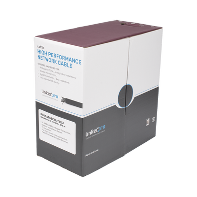 Bobina de Cable UTP 305 Metros (1000 Pies), Cat5e con Doble