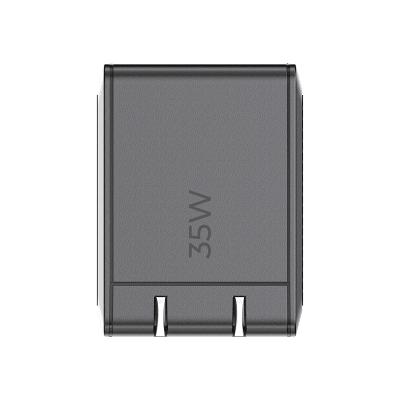Cargador GaN III 35W / USB-C PD 35W + USB-A 22.5W / Doble