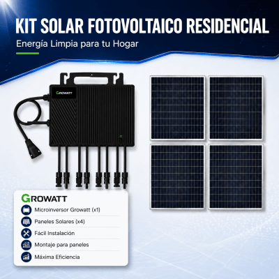 Kit Solar Interconexion  / 2.5kW  220Vca / Microinversores