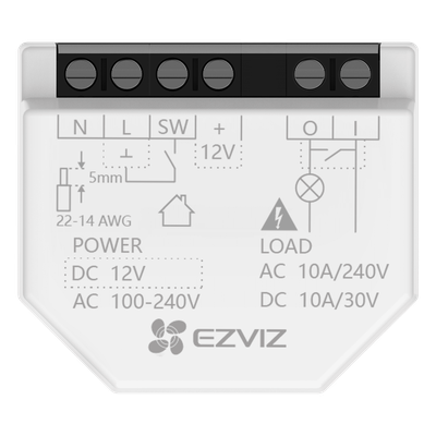 Relé Inteligente Wi-Fi, CS-T35-R100-WD, 16A 250VAC, Wi-Fi 6