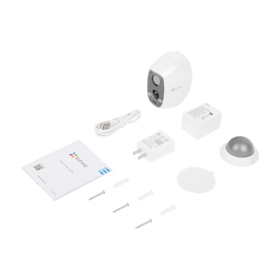 Cámara IP Wi-Fi / Con Batería Recargable (Cero Cables) / 2