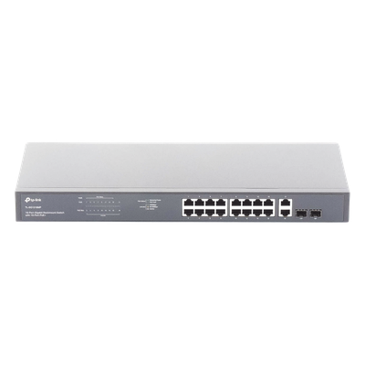 Switch no administrable de 16 puertos 10/100/1000Mbps y PoE
