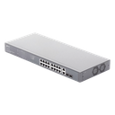 Switch no administrable de 16 puertos 10/100/1000Mbps y PoE