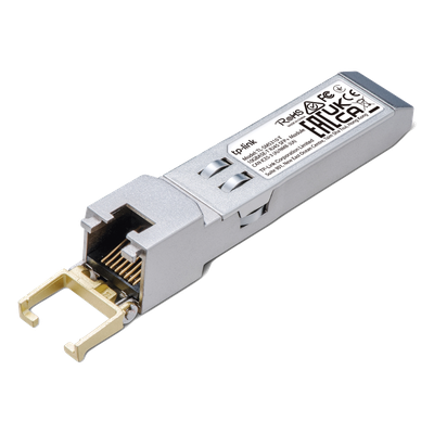 Transceptor mini-GBIC SFP+ RJ45 / Admite 10GBASE-T,