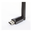 Adaptador  USB inalámbrico doble banda AC 600 Mbps, antena