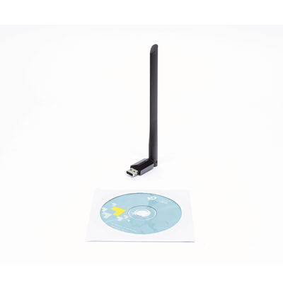 Adaptador  USB inalámbrico doble banda AC 600 Mbps, antena