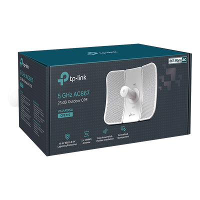 CPE de Exterior de 5 GHz AC 867 Mbps, Antena direccional de