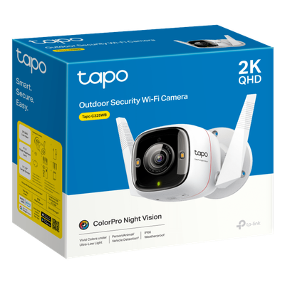 Cámara de Seguridad Wi-Fi Exterior / 2K QHD 2688×1520 /