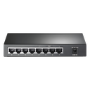 Switch Gigabit PoE+ no administrable de 8 puertos