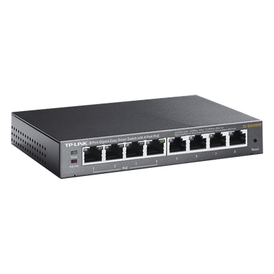 Easy Smart Switch PoE JetStream , 8 puertos 10/100/1000 Mbps