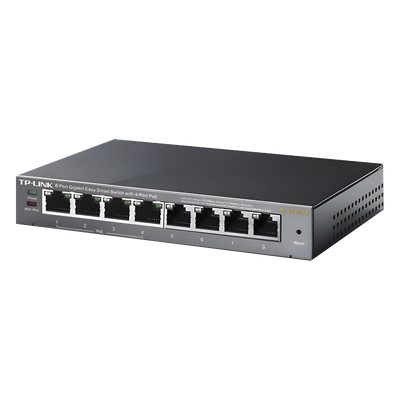 Easy Smart Switch PoE JetStream , 8 puertos 10/100/1000 Mbps