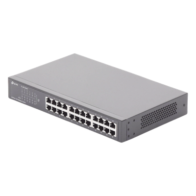 Switch no administrable de 24 puertos 10/100 Mbps para