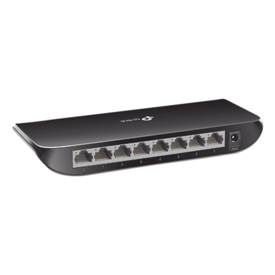 Switch de escritorio 8 puertos 10/100/1000 Mbps