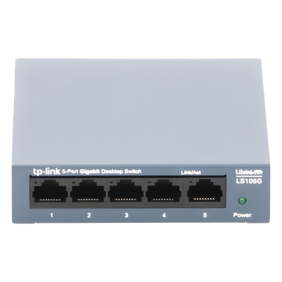 Switch de escritorio Gigabit de 5 puertos 10/100/1000Mbps,