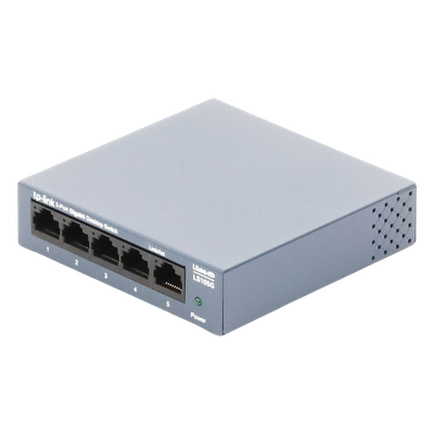 Switch de escritorio Gigabit de 5 puertos 10/100/1000Mbps,