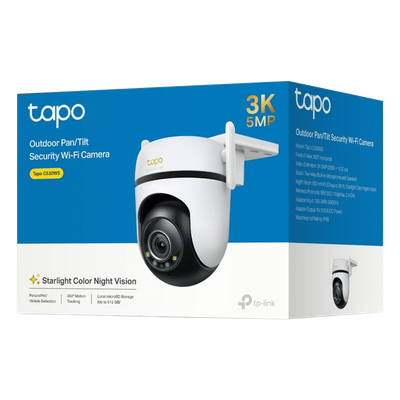 Cámara IP Wi-Fi 5MP / Visión 360º / Protección IP66 /