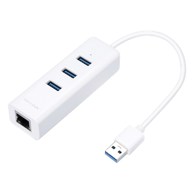 Adaptador de red Ethernet USB 3.0 a RJ45 10/100/1000Mbps
