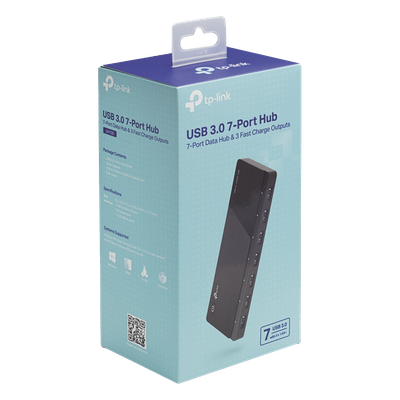 Adaptador HUB 3.0, con 7 puertos USB