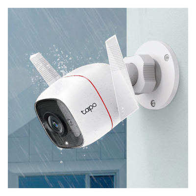 Cámara IP Wi-Fi para exterior, 3 megapixel, audio doble