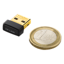 Adaptador USB  Nano inalámbrico N 150 Mbps 2.4 GHz con 1
