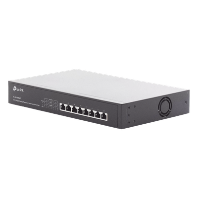 Switch Gigabit PoE+ no administrable de 8 puertos