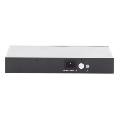 Switch Gigabit PoE+ no administrable de 8 puertos