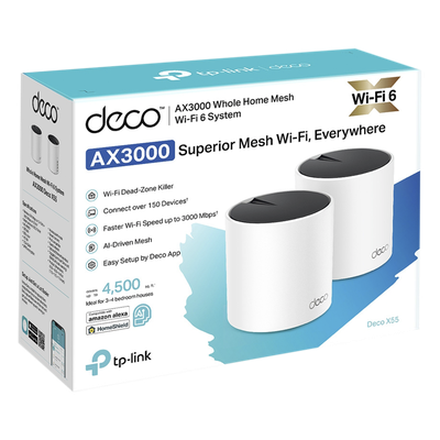 Kit 2 Routers Inalámbricos MESH Interior para Hogar / Doble
