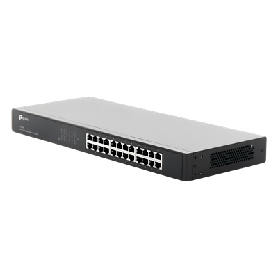 Switch no administrable de 24 puertos 10/100 Mbps para
