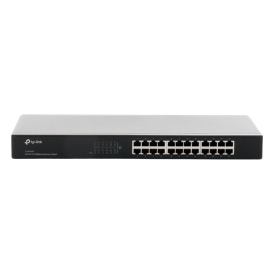 Switch no administrable de 24 puertos 10/100 Mbps para