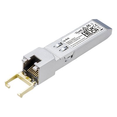 Transceptor mini-GBIC SFP RJ45 / Admite 1000BASE-T / Hasta