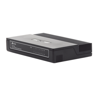 Switch no administrable de 16 puertos 10/100 Mbps para