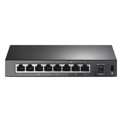 Switch PoE+ No Administrable / De Escritorio 8 puertos