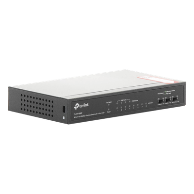 Switch PoE+ No Administrable / De Escritorio 8 puertos